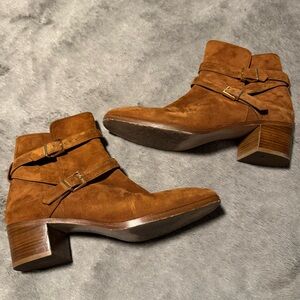 Stuart Weitzman Sadie Suede Ankle Boots